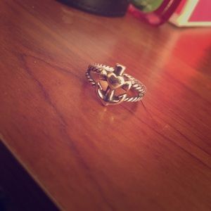 James Avery Faith, Hope , Love twisted rope Ring